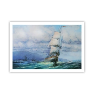 Poster - Happy Winds - 91x61 cm