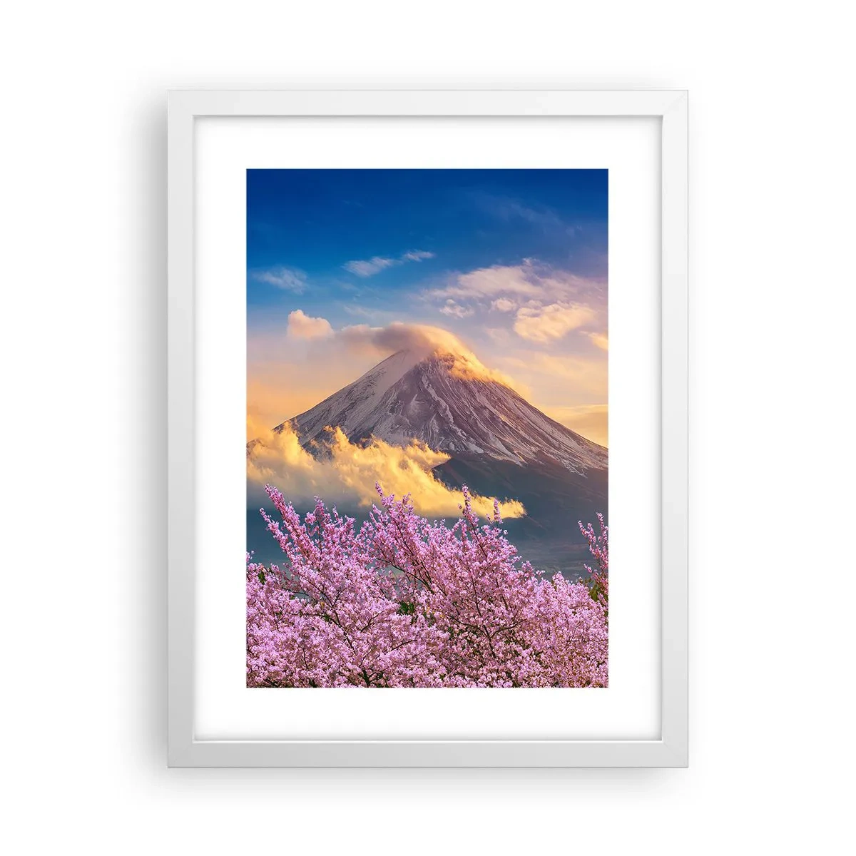 Poster in white frmae - Japanese Sanctity - 30x40 cm