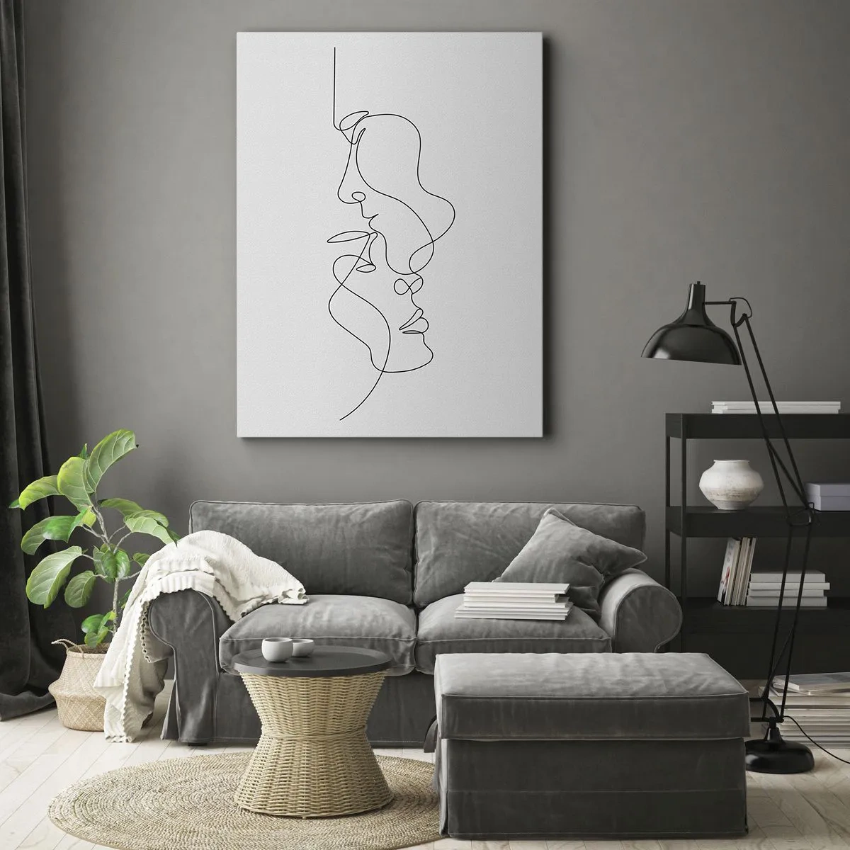 Canvas picture - Ardour of Desires - 50x70 cm