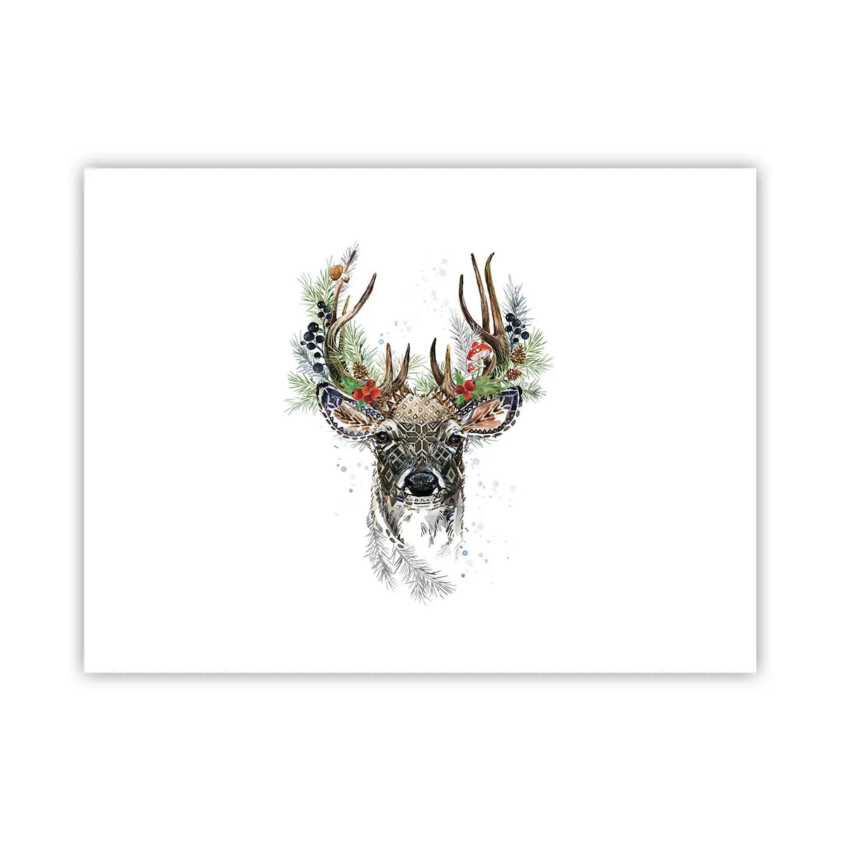 Poster - In Christmas Attire - 40x30 cm