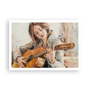 Poster - Concert for Guitar and Girly Heart - 100x70 cm