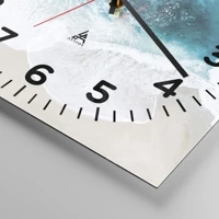 Clock face with numbers