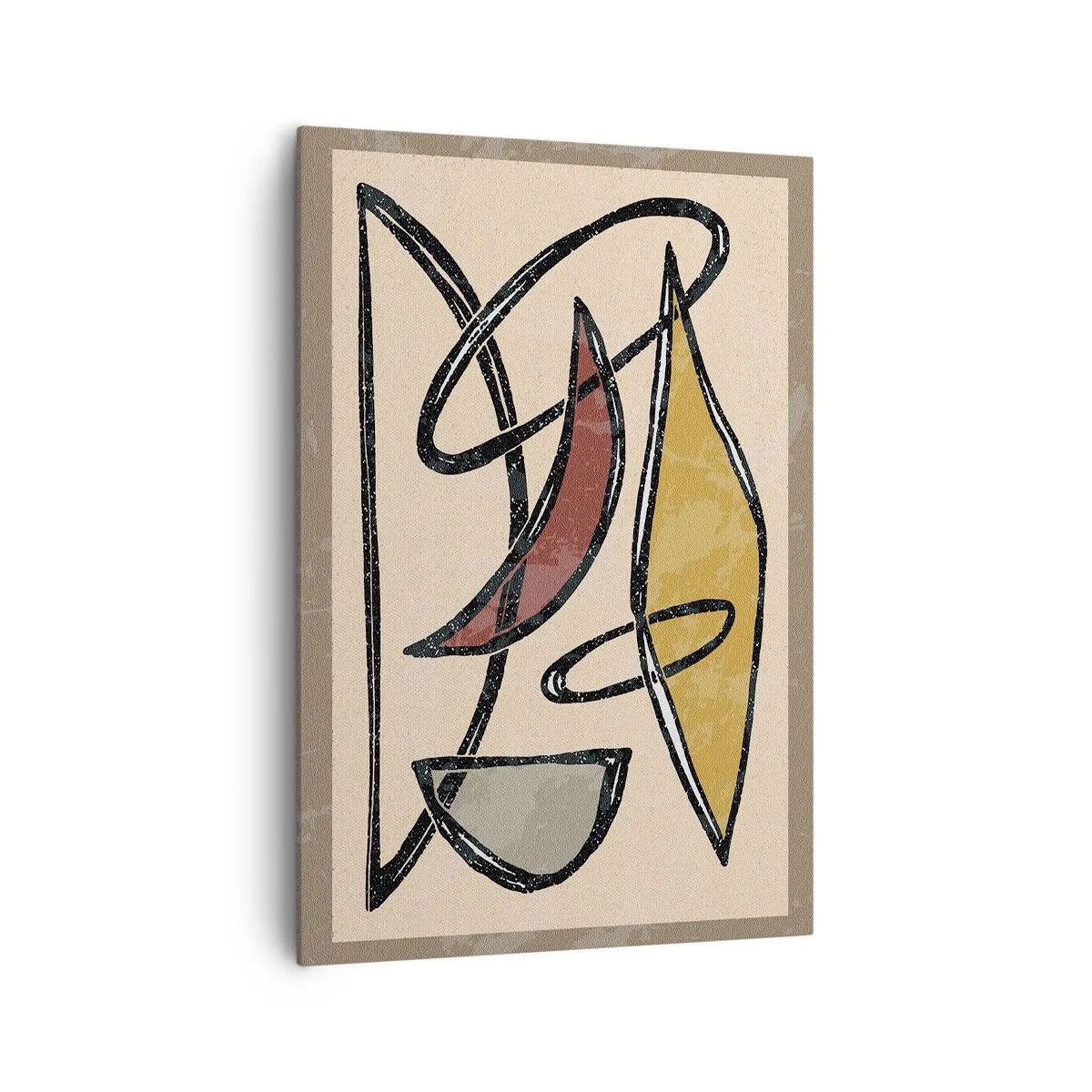 Canvas picture - Composition - Arches and Ovals - 70x100 cm