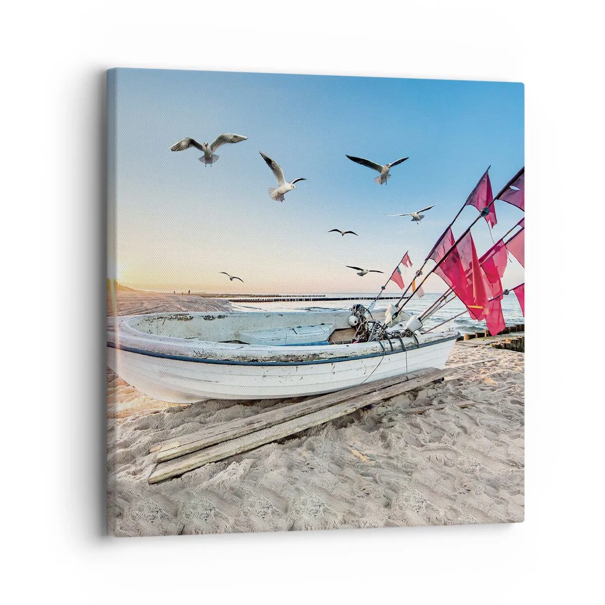 Canvas picture - Deserved Rest - 30x30 cm