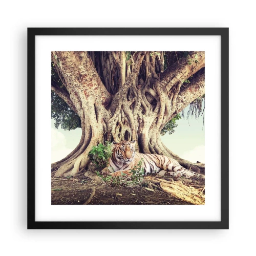Poster in black frame - View from the Genesis - 40x40 cm