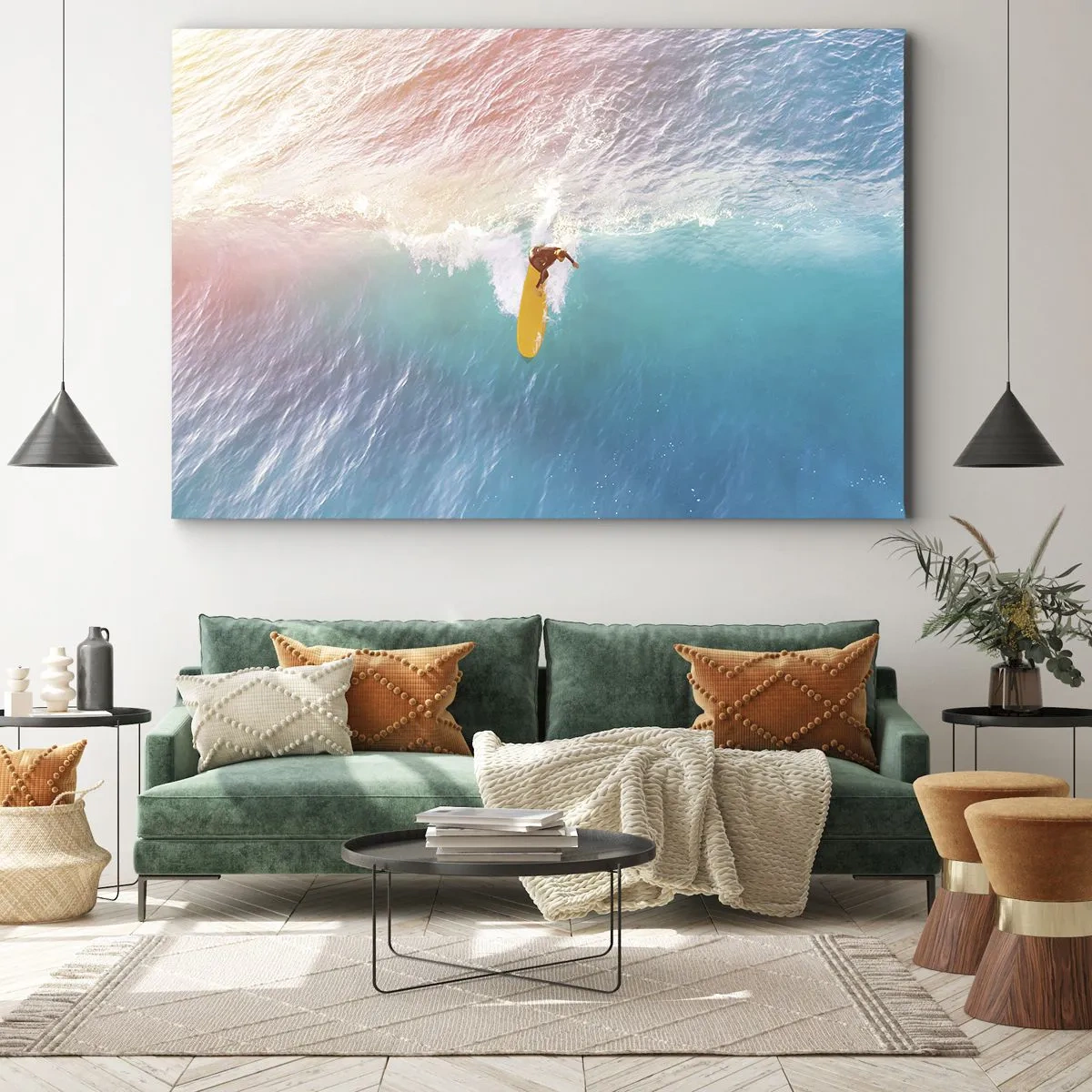 Canvas picture - Ocean Rider - 120x80 cm