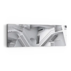 Canvas picture - Paradoxes of Space - 90x30 cm