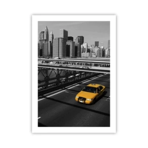 Poster - Colour of a Big City - 50x70 cm