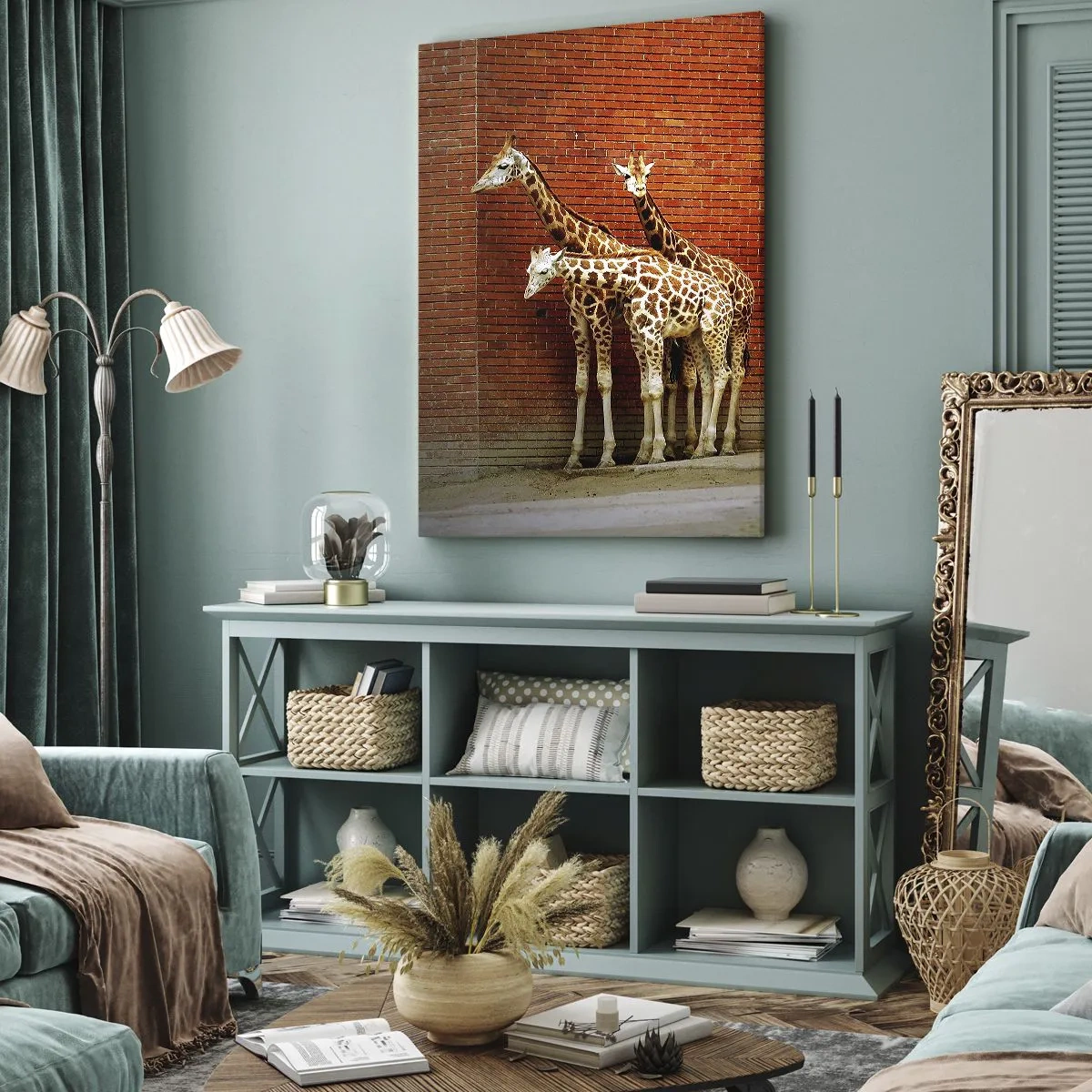 Canvas picture - Can You See an Acacia? - 65x120 cm