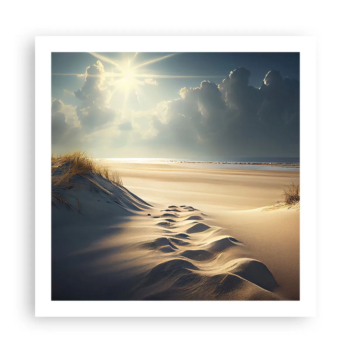 Poster - Calming Landscape - 60x60 cm