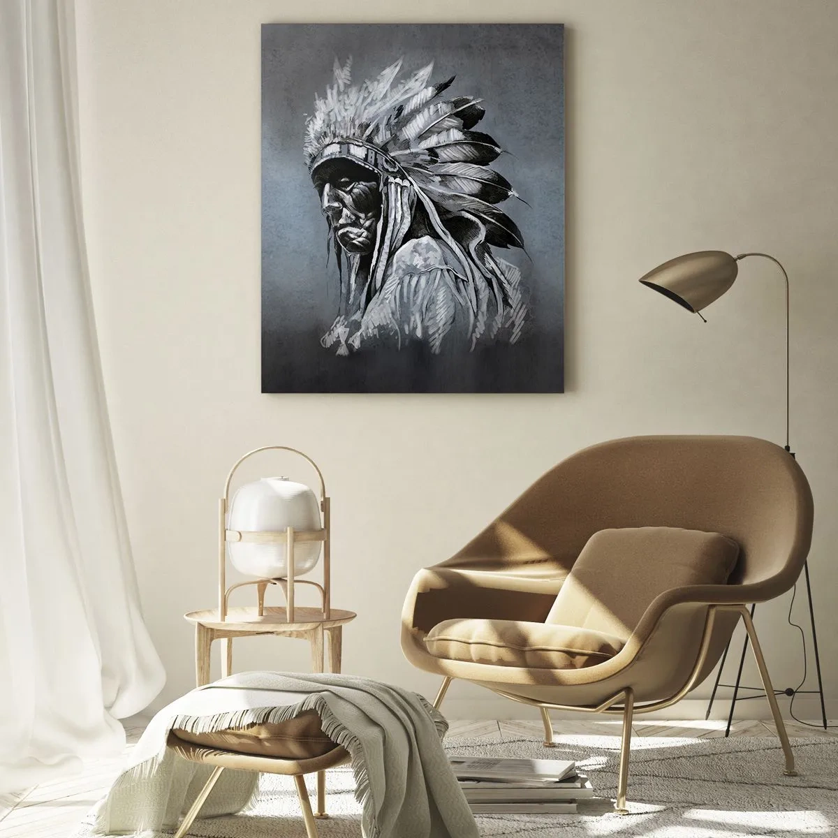 Glass picture - Return to the Roots - 70x100 cm