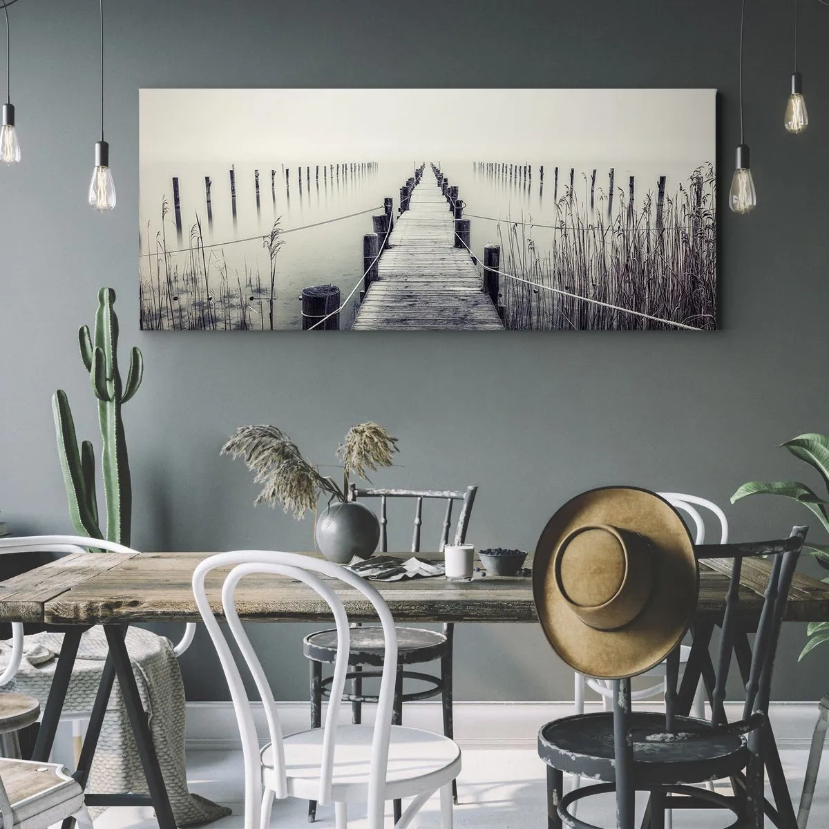 Canvas picture - Immerse Yourself in Peace - 160x50 cm