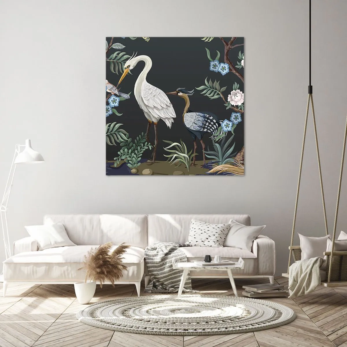 Canvas picture - Bird Truth - 60x60 cm