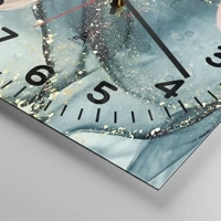 Clock face with numbers
