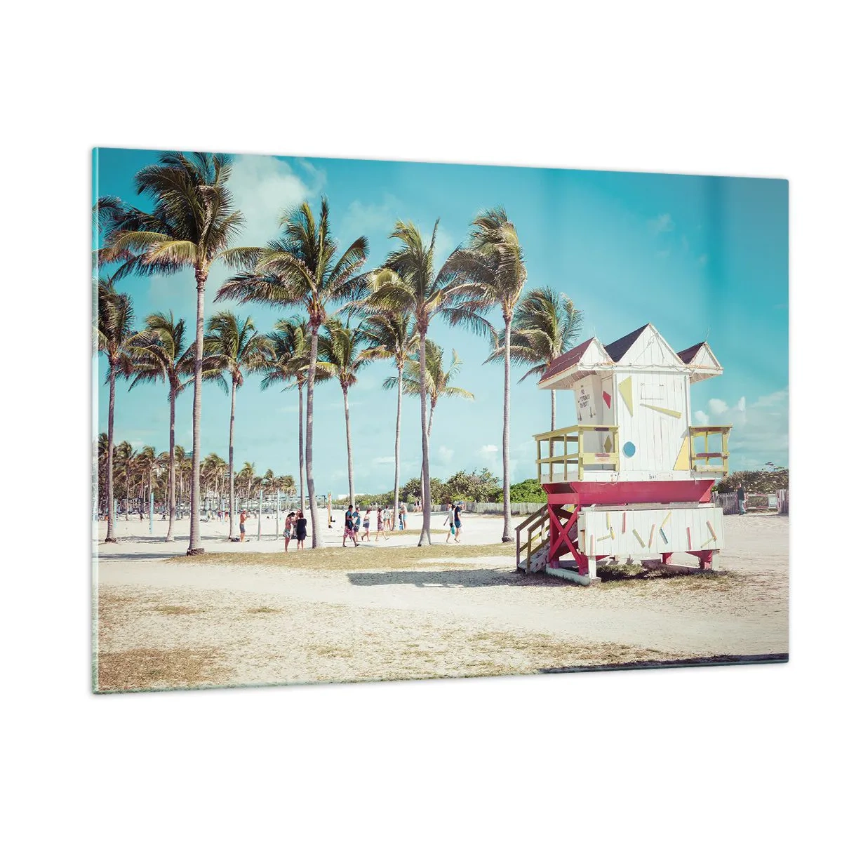 Glass picture - Beautiful Day before You - 120x80 cm