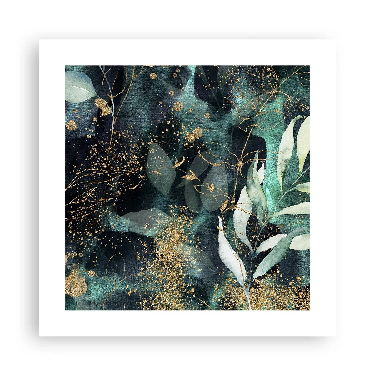 Poster - Enchanted Garden - 40x40 cm