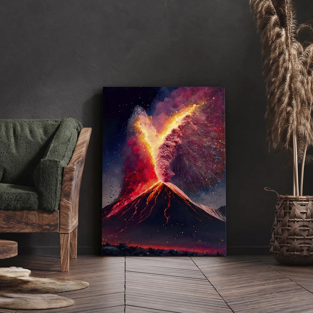 Canvas picture - Beauty and Threat - 50x70 cm