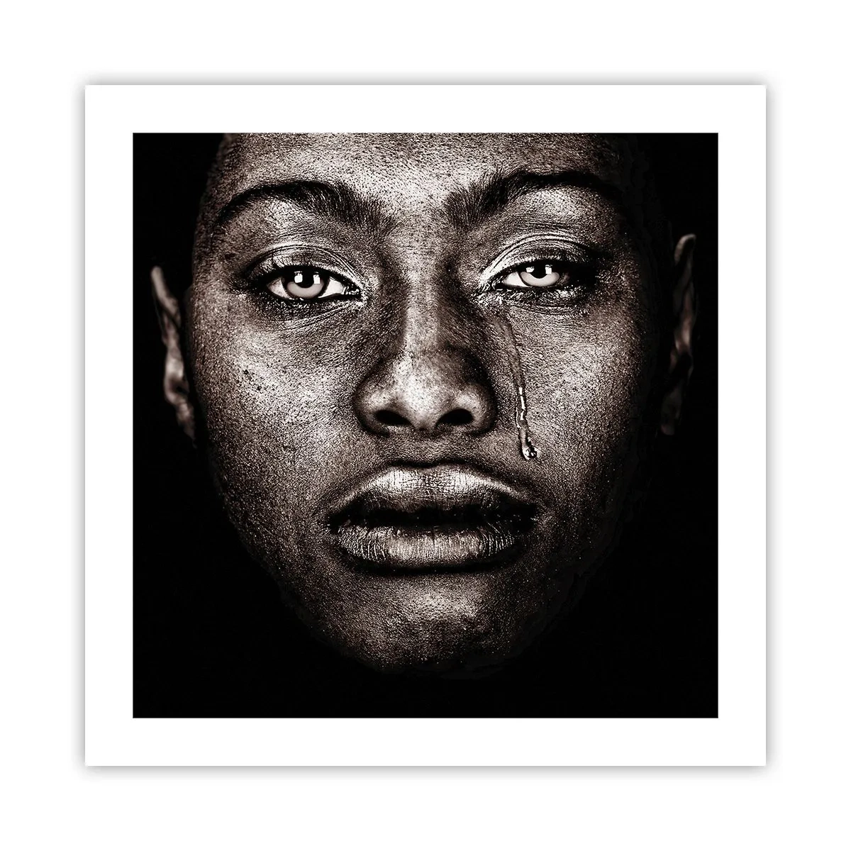 Poster - One Tear - 50x50 cm