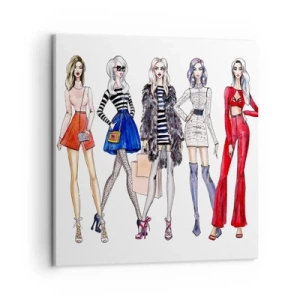 Canvas picture - Every Week Fashion Week - 50x50 cm