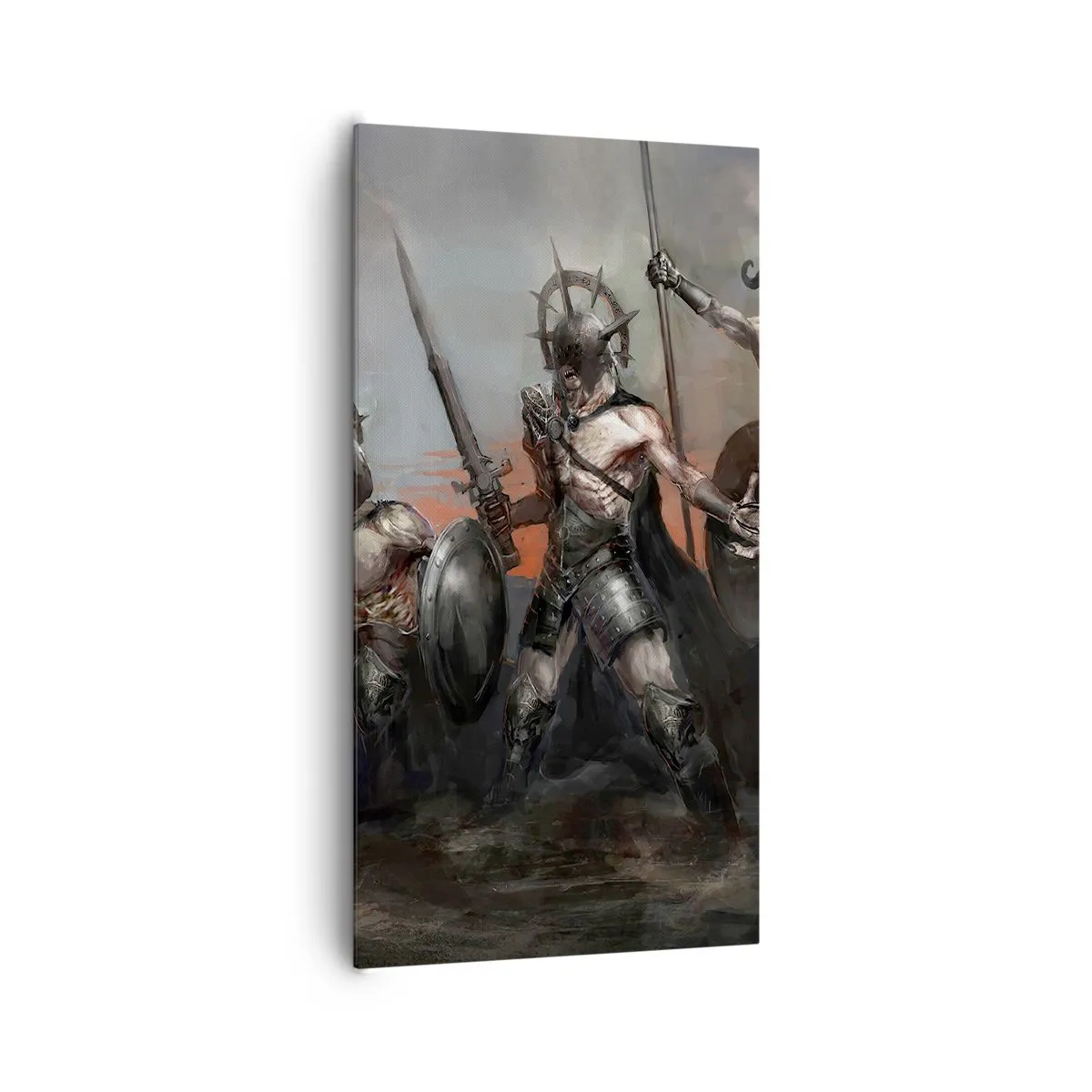 Canvas picture - With Your Shield Or on It - 65x120 cm