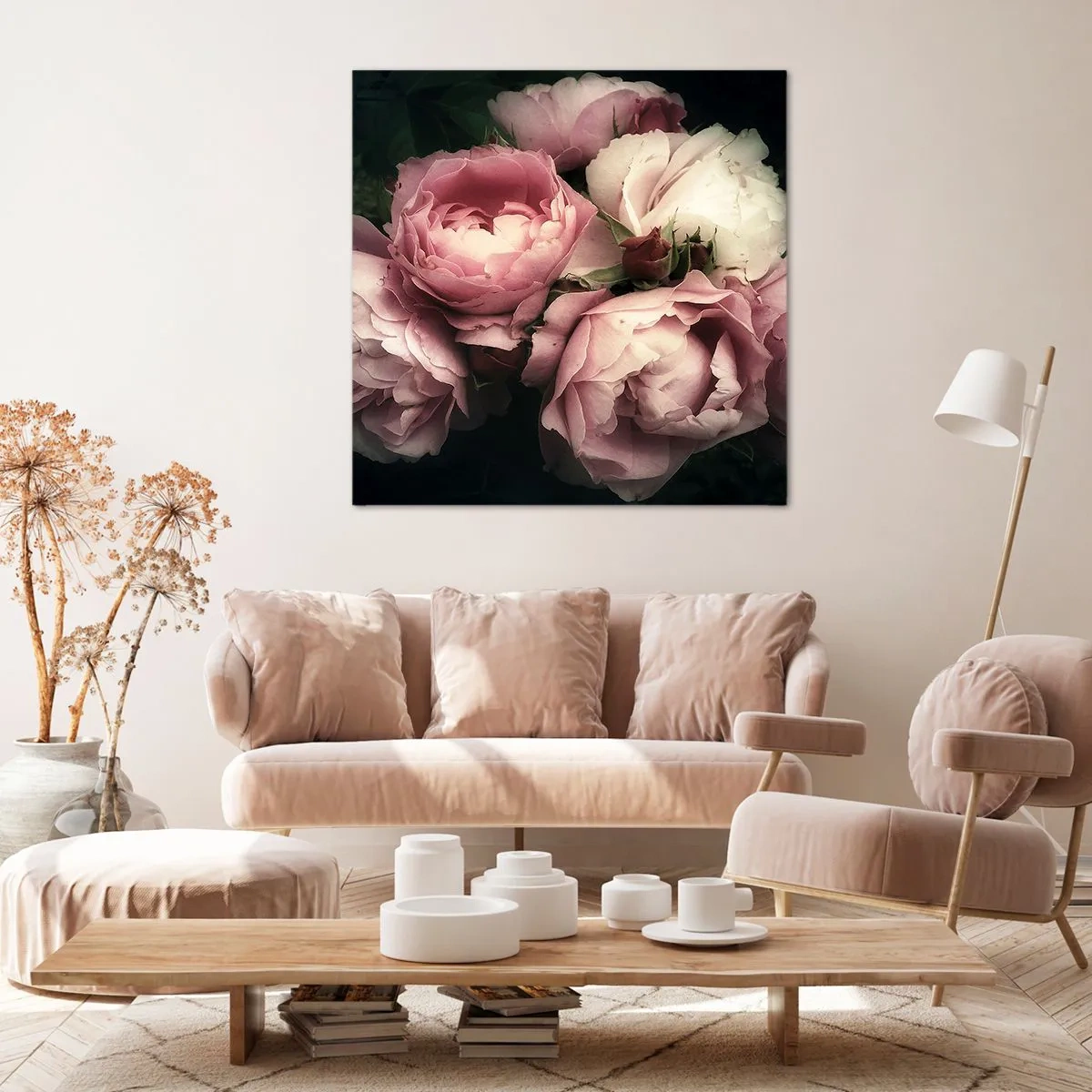 Canvas picture - Belle Epoque Charm - 70x70 cm