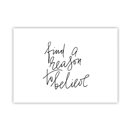 Poster - It Is Possible - 70x50 cm