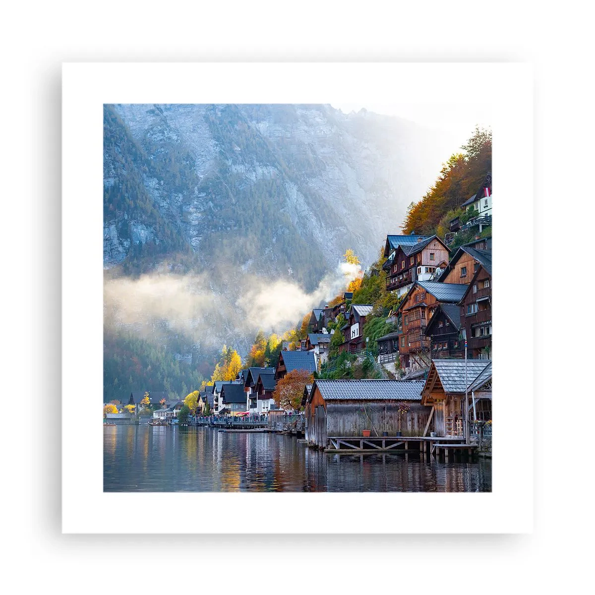 Poster - Alpine Atmosphere - 40x40 cm
