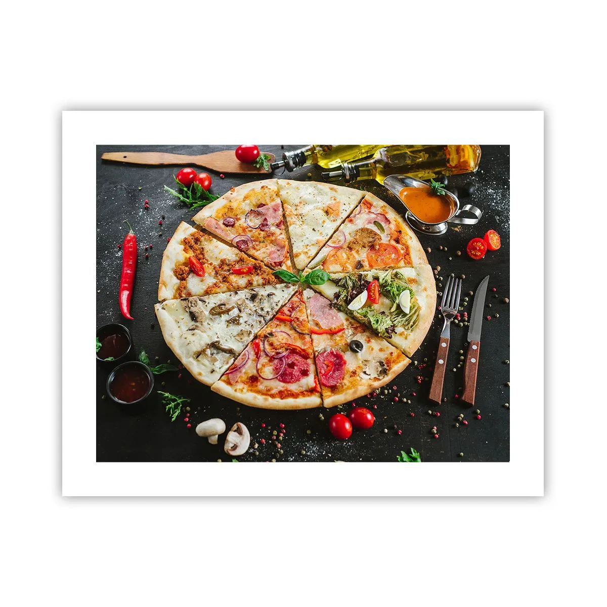 Poster - Range of Flavours - 50x40 cm