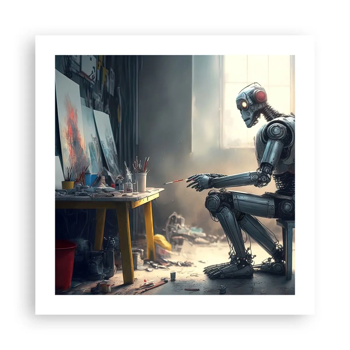 Poster - Act of Creation - 50x50 cm
