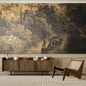 Photo Wallpaper Standard Eco - Journey to the Spring - Jungle, Amazonia, Tropics - 300x210 cm