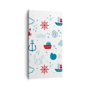 Canvas picture - Sea Tale - 55x100 cm