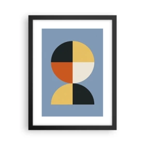 Poster in black frame - Look and Count - 30x40 cm