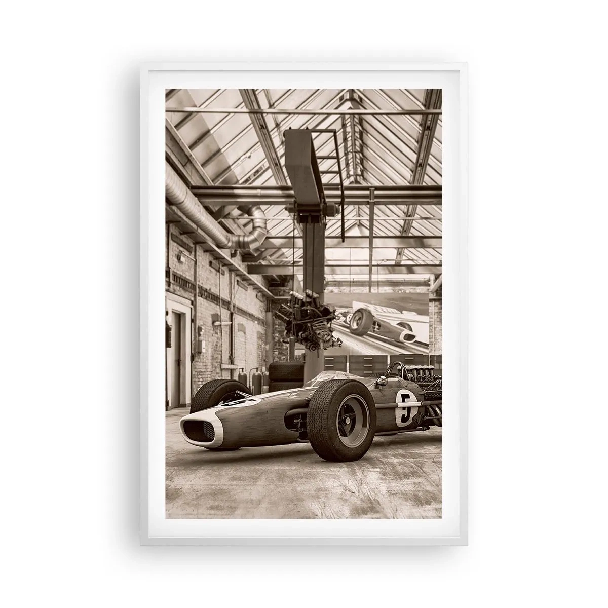 Poster in white frmae - Rest of the Winner - 61x91 cm