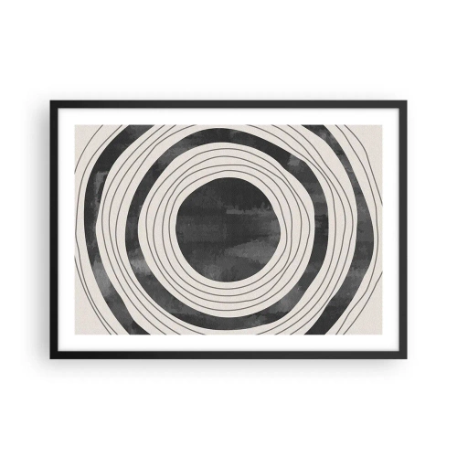 Poster in black frame - Heart of the Matter - 70x50 cm