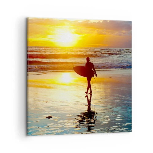 Canvas picture - Return of a Warrior - 50x50 cm