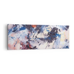 Canvas picture - Crazy Dance of Abstraction - 140x50 cm