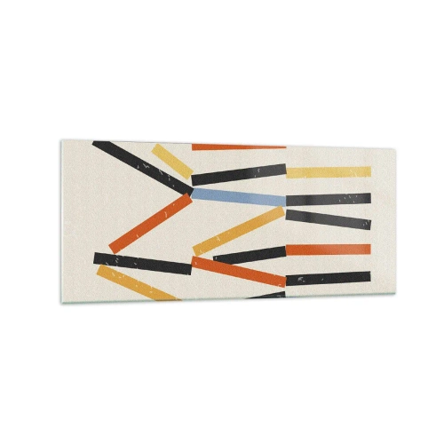 Glass picture - Horizontal Composition - 120x50 cm