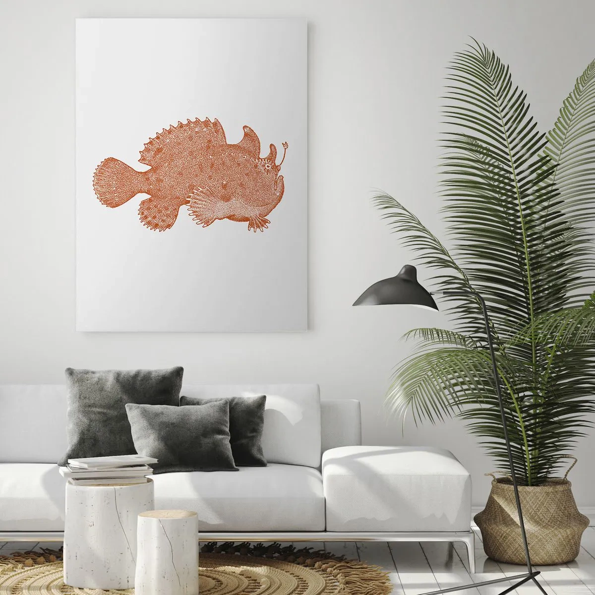 Glass picture - Fish after All - 50x70 cm