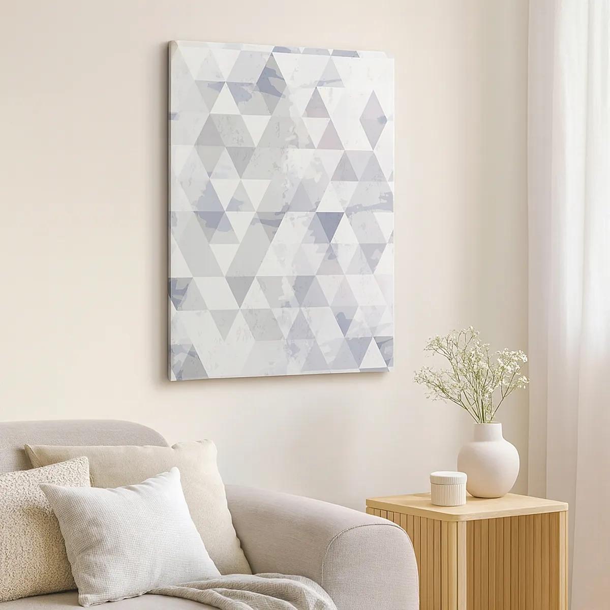 Canvas picture - In the Rhythm of a Triangle - 50x70 cm