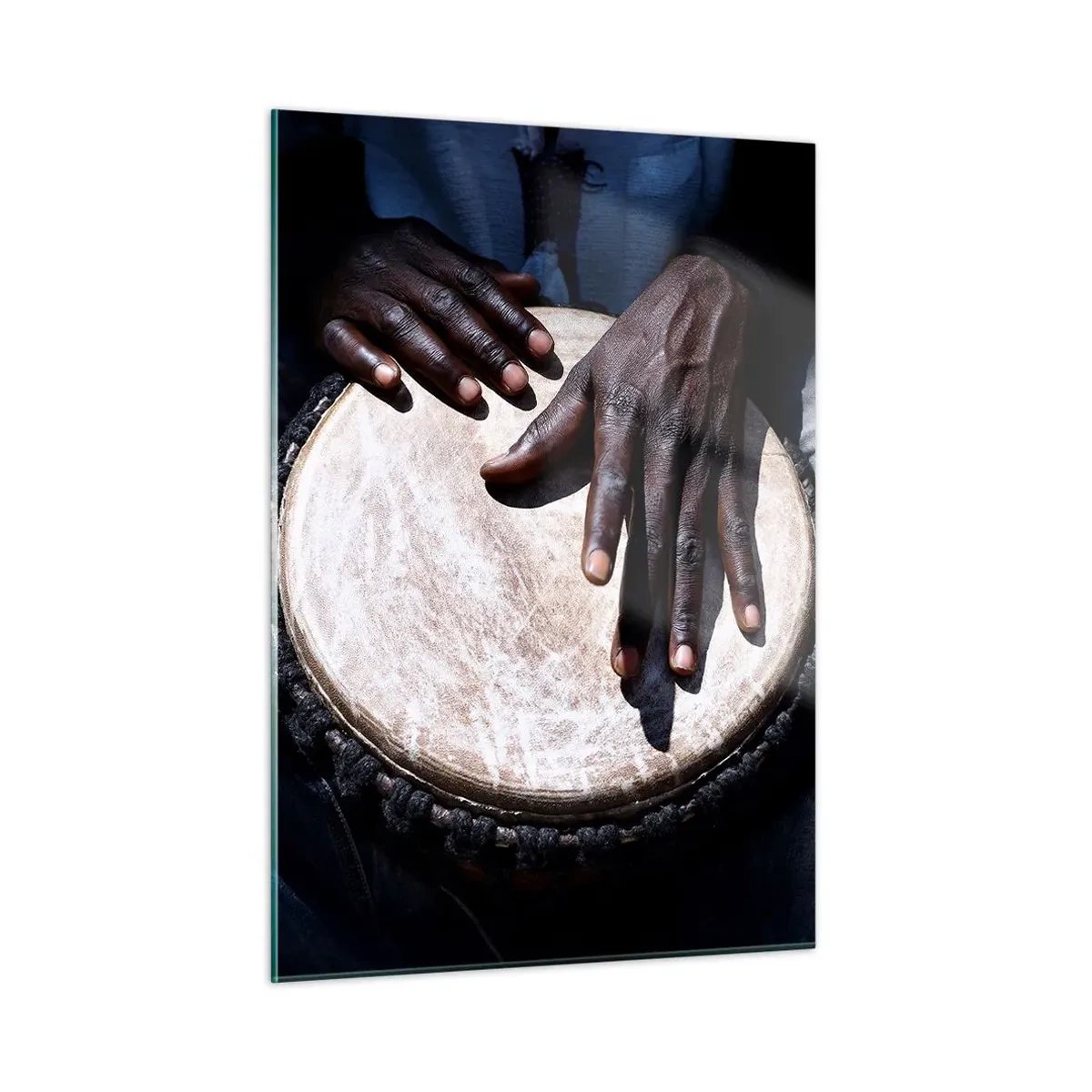Glass picture - Live at Your Own Rhythm - 50x70 cm