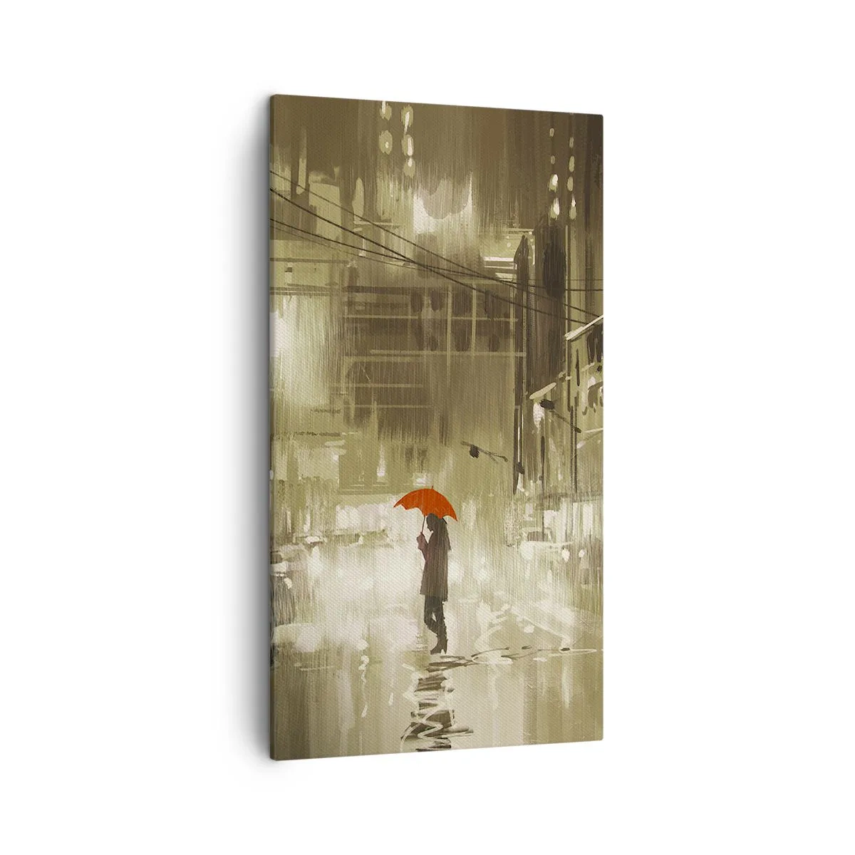 Canvas picture - Alone But Not Lonely - 45x80 cm