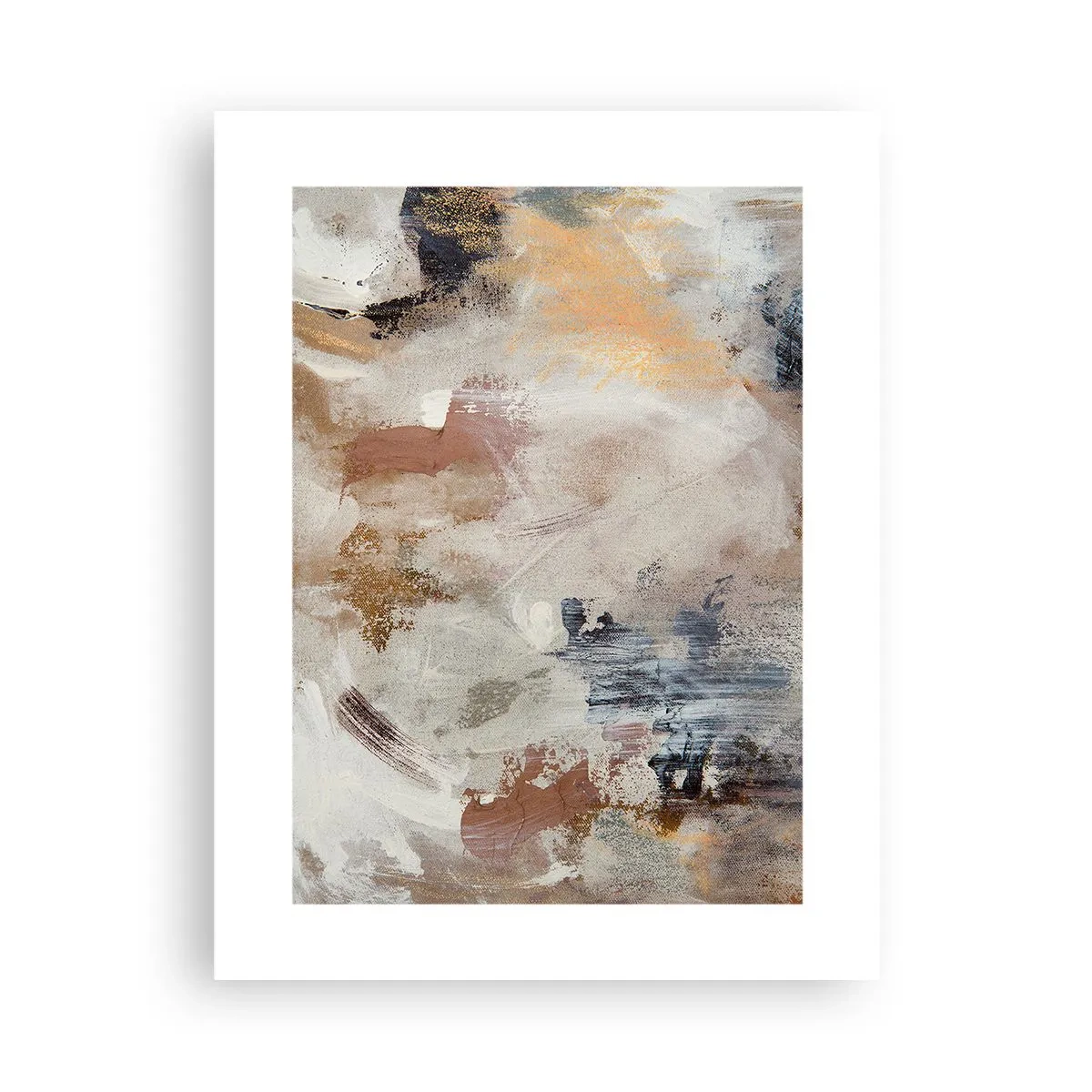 Poster - Foggy Abstract - 30x40 cm