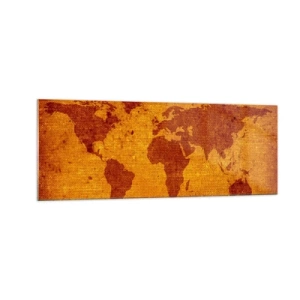 Glass picture - Invitation for Travel - 140x50 cm