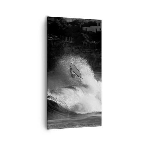 Canvas picture - Challenge Accepted! - 65x120 cm