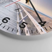 Clock face with numbers