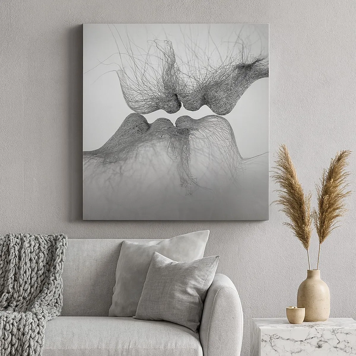 Canvas picture - Kiss of the Wind - 30x30 cm