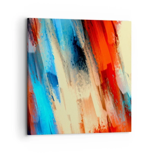 Canvas picture - Cascade of Colours - 70x70 cm
