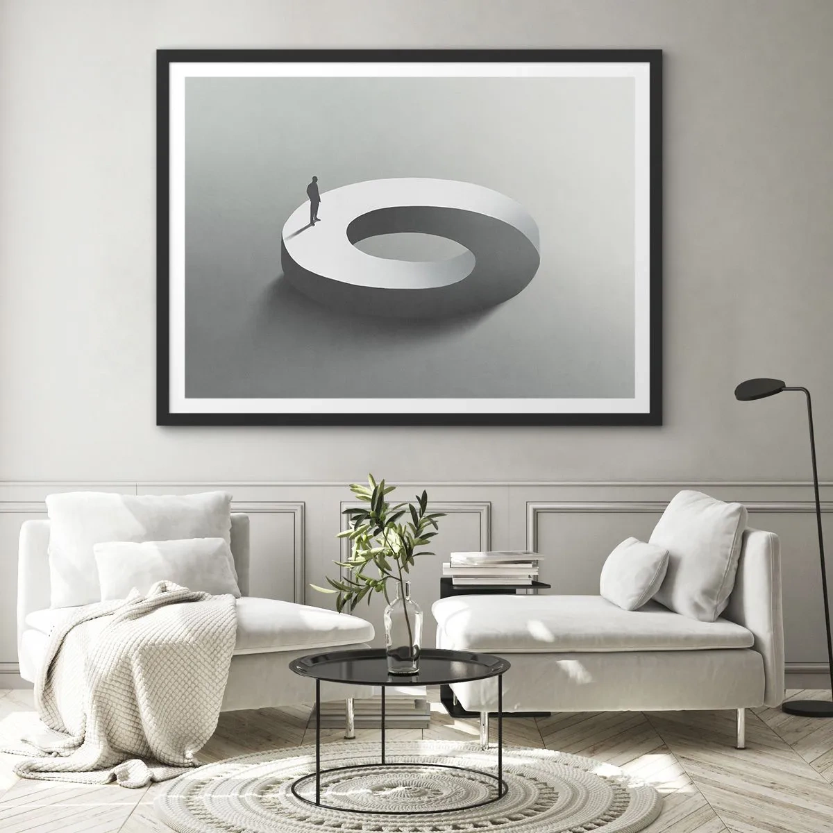 Poster in black frame - Puzzle It out - 70x50 cm