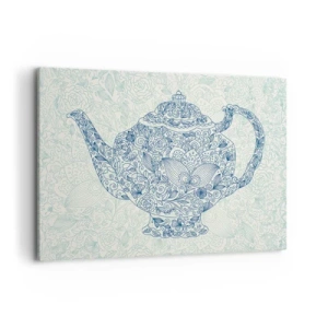 Canvas picture - Charm of Tea - 100x70 cm
