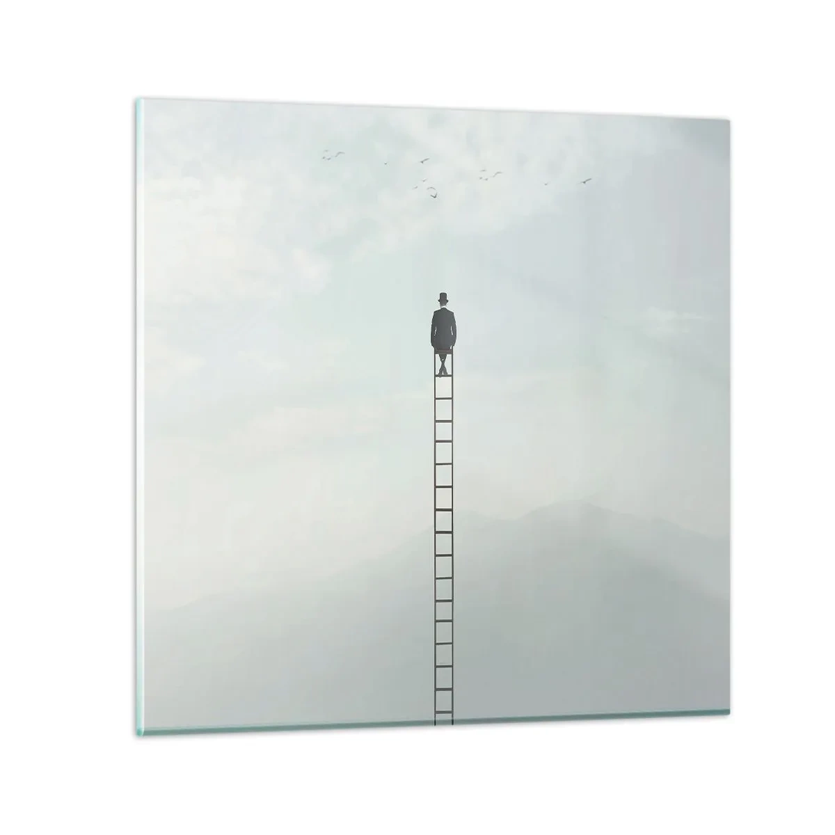 Glass picture - Rise above It - 70x70 cm